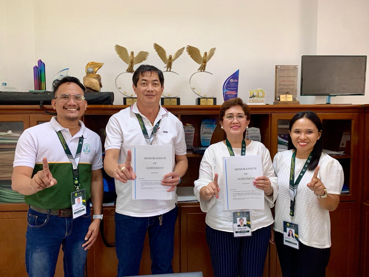 CBSUA TEAMS UP WITH INTERNATIONAL INSTITUTE FOR INTERNATIONAL AGRICULTURE CONFERENCE IN BANGKOK, THAILAND