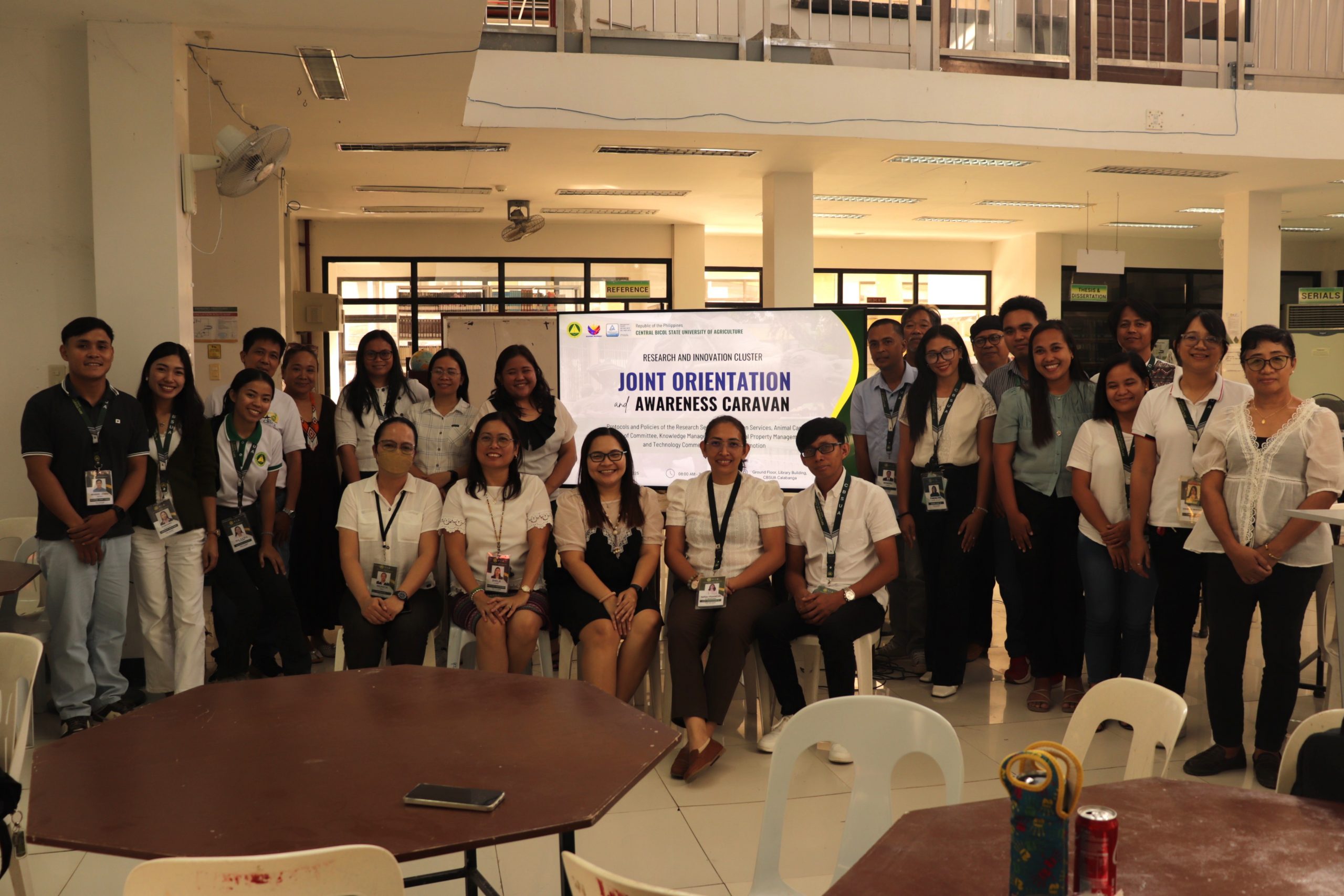 CBSUA-RI CLUSTER CONDUCTS JOINT ORIENTATION, AWARENESS CARAVAN IN CALABANGA CAMPUS