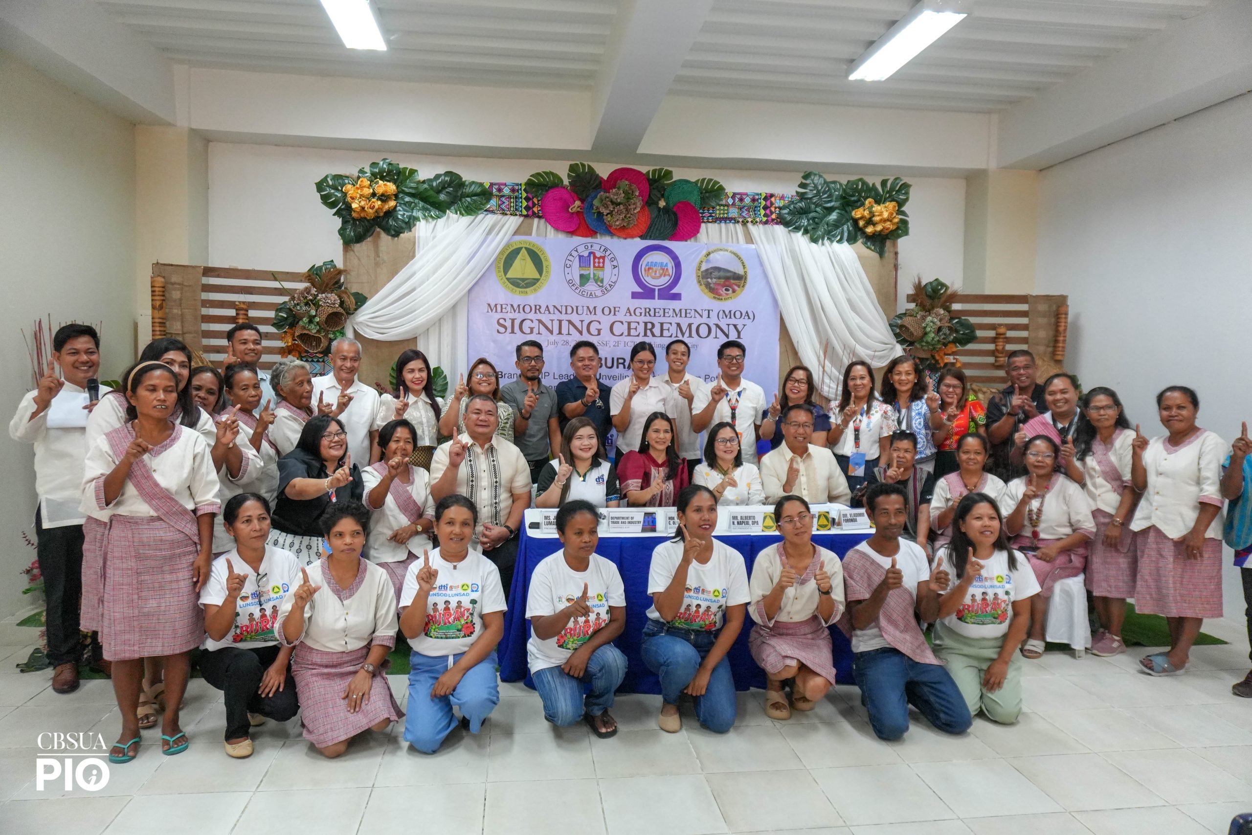 CBSUA PARTNERS WITH CGO IRIGA AND ICIPAI TO EMPOWER AGTA-TABANGNON IP COMMUNITY