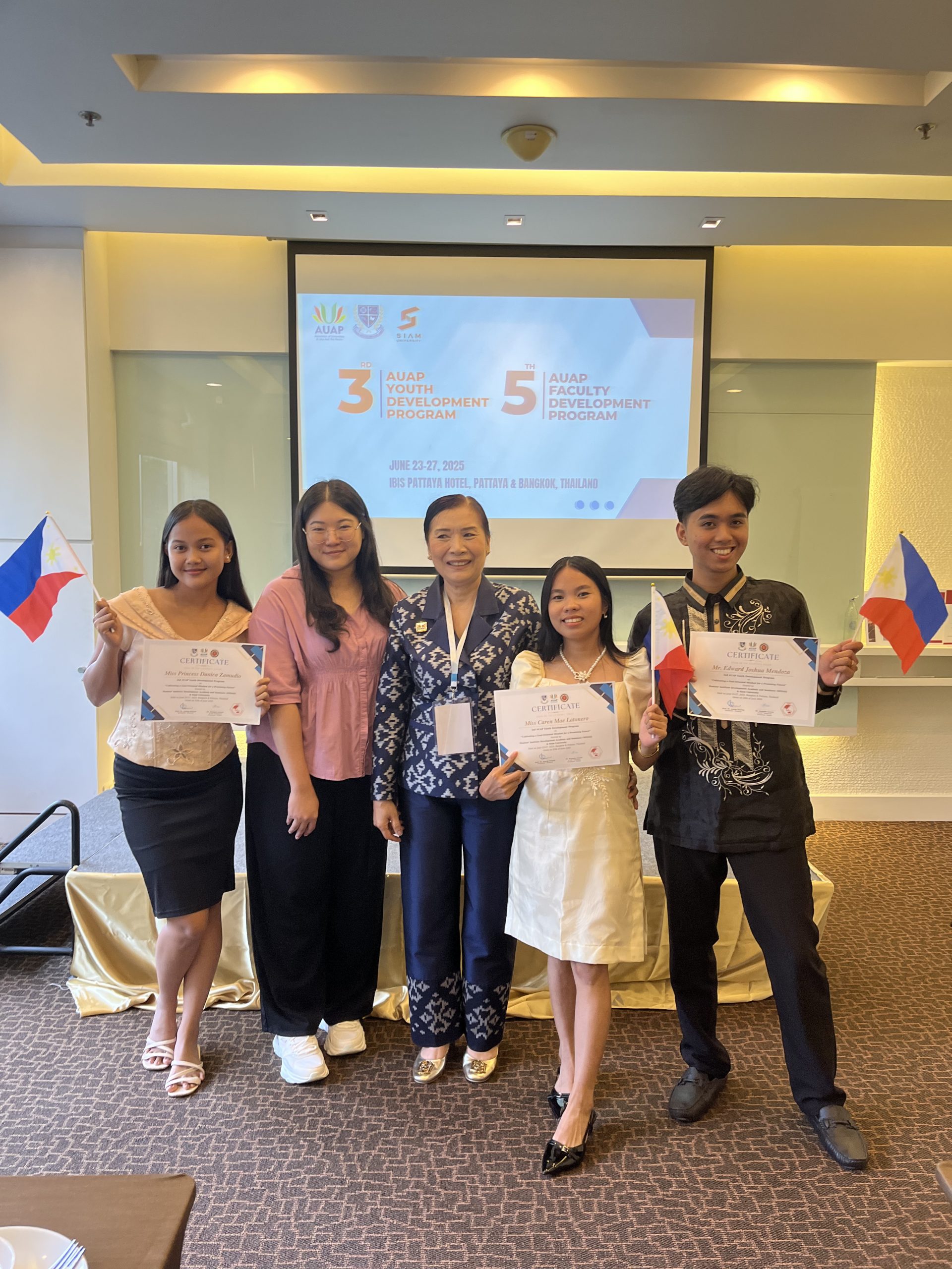 CBSUA STUDENTS CULTIVATE GOAL-ORIENTED MINDSETS AT INTERNATIONAL YOUTH PROGRAM IN THAILAND