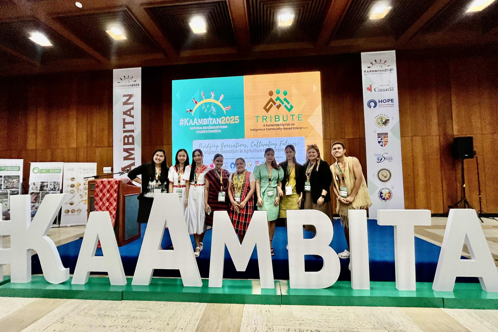CBSUA-PAMULAAN IP SCHOLARS PARTICIPATE IN KAAMBITAN 2025 LEADERSHIP AND SUSTAINABILITY EVENT