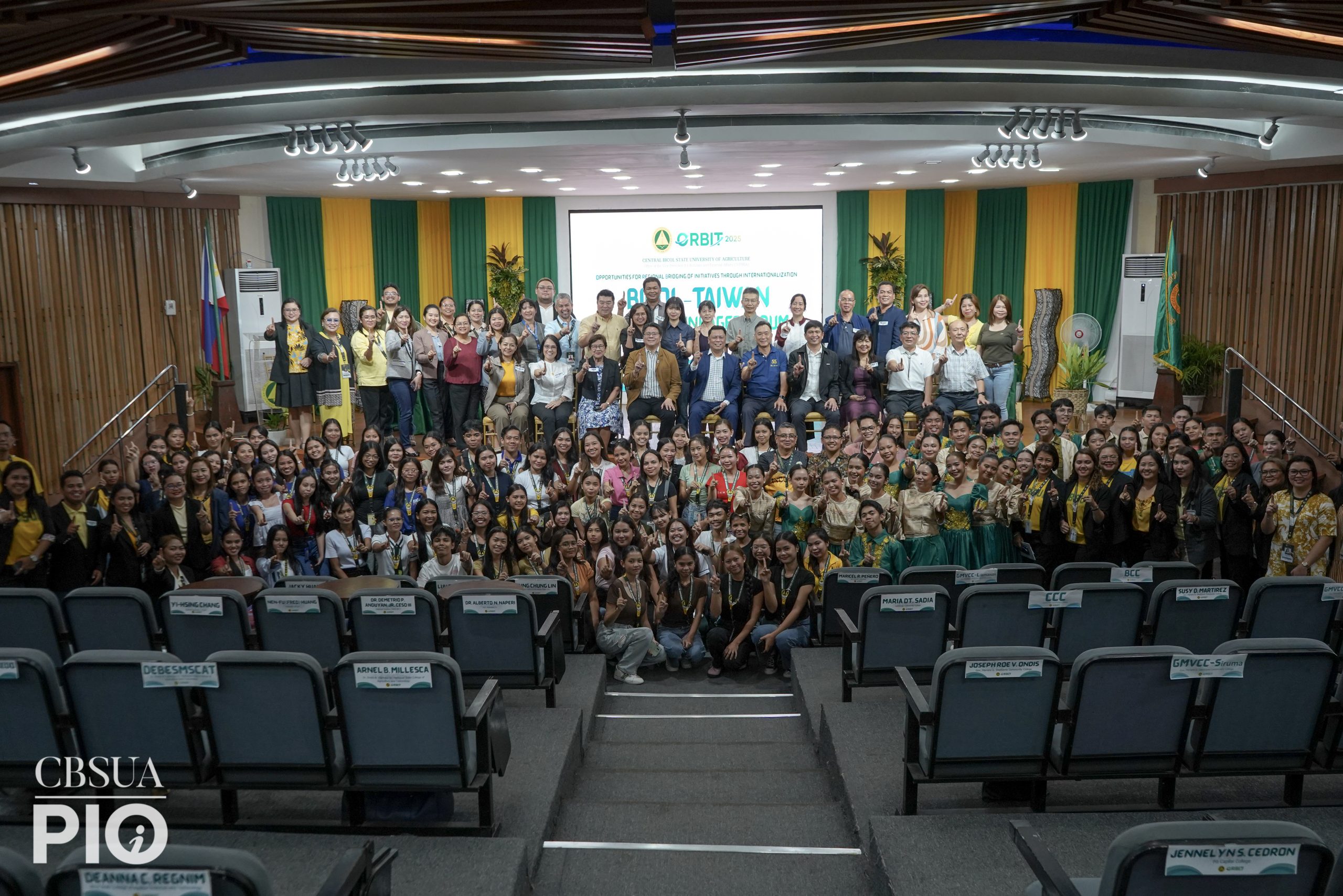 CBSUA LEADS BICOL HEIs IN STRENGTHENING TAIWAN LINKAGES THROUGH ORBIT 2025