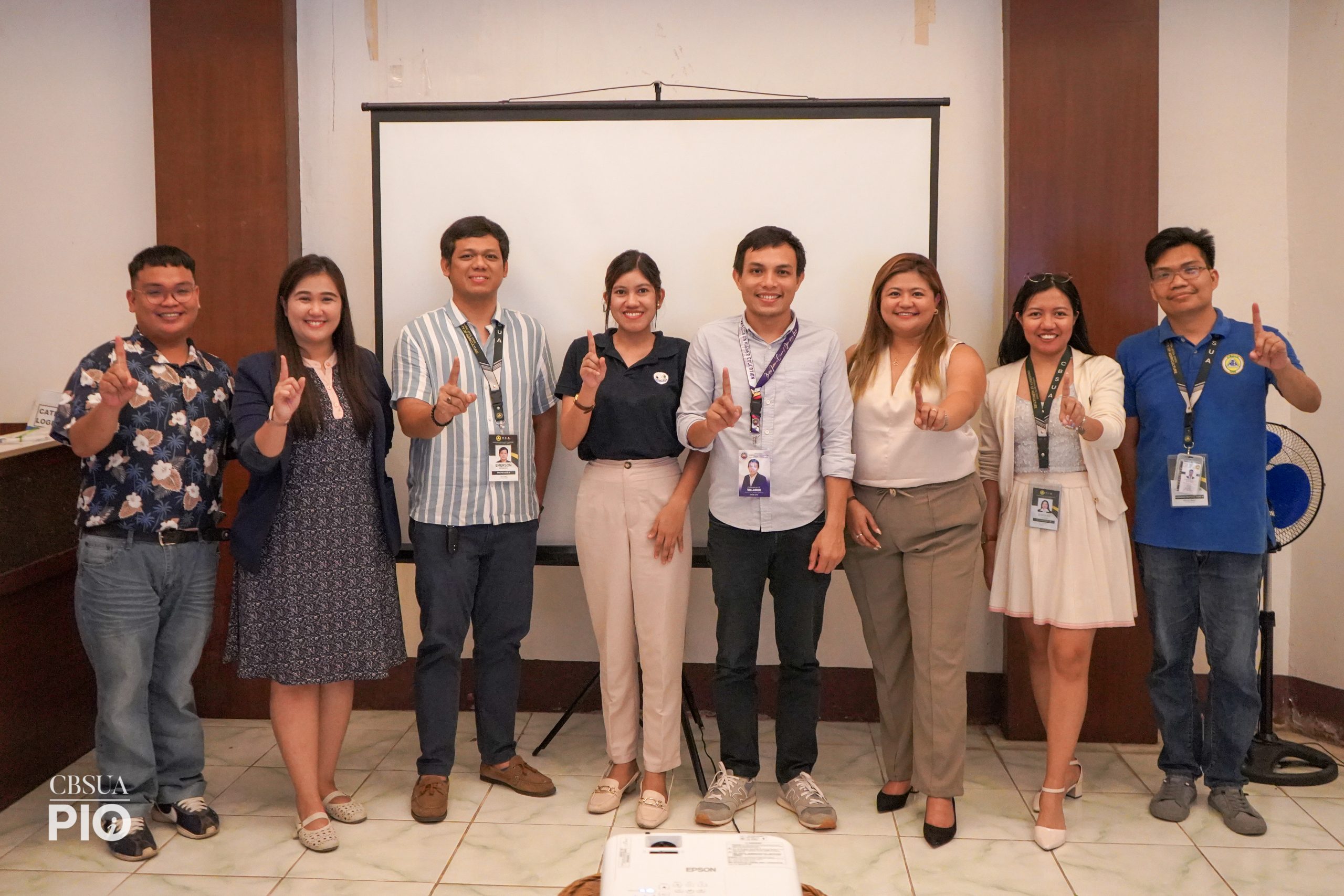 CBSUA SFAO-OSAS HOLDS MEETING WITH SCHOLARSHIP SPONSORS