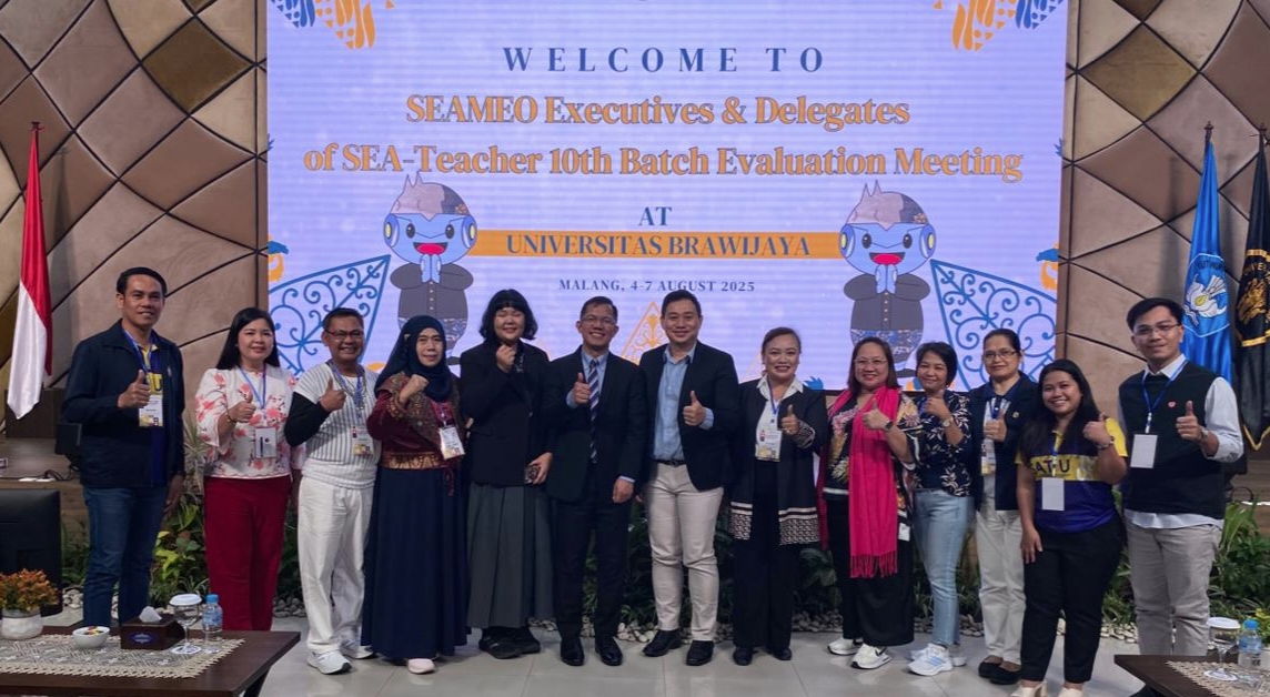 CBSUA REPRESENTS PH AT THE 10TH SEA-TEACHER PROGRAMME EVALUATION MEETING IN INDONESIA