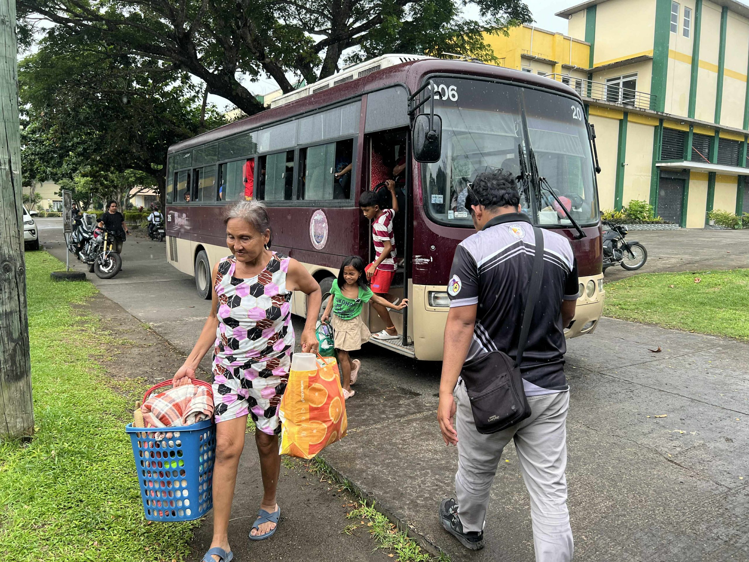 OVER 100 FAMILIES TAKE REFUGE IN CBSUA CAMPUSES AS STS OPONG HITS