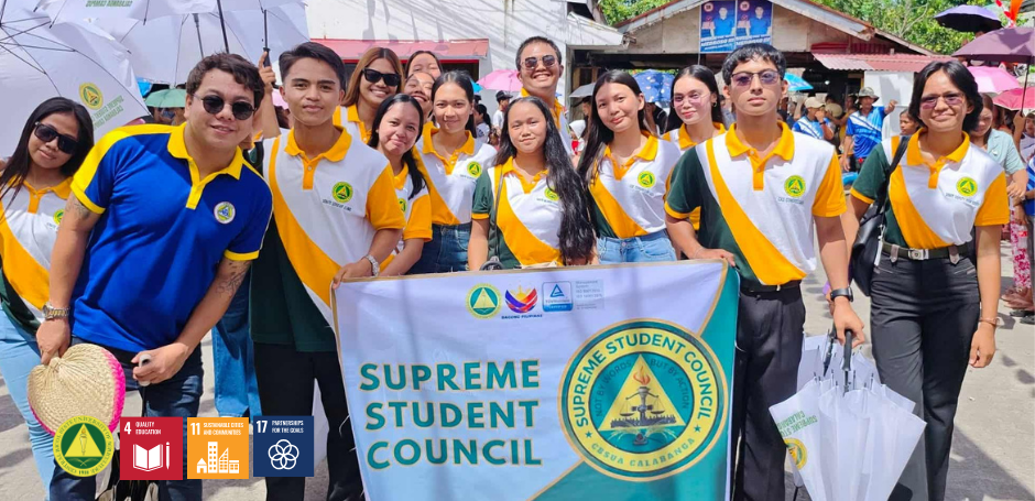 CBSUA COLLABORATES WITH LGU CALABANGA, LA PORTERIA PARISH FOR THE 276TH CALABANGA TOWN FIESTA