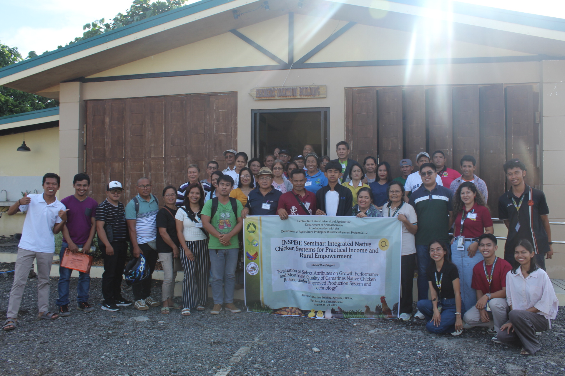 CBSUA, DA-PRDP EMPOWER FARMERS THROUGH NATIVE CHICKEN PRODUCTION SEMINAR