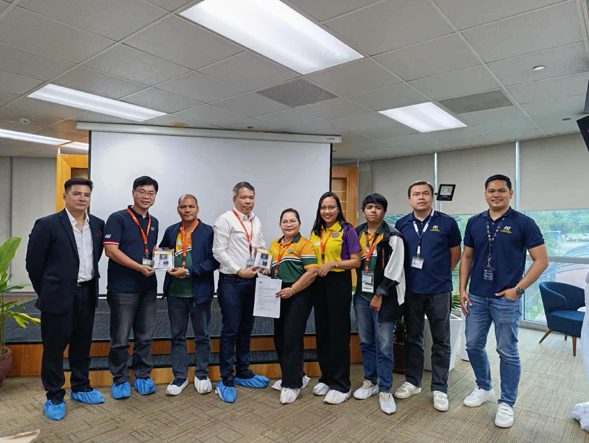 CBSUA FACULTY PARTICIPATE IN STM32 AI UNIVERSITY LEARNING WORKSHOP