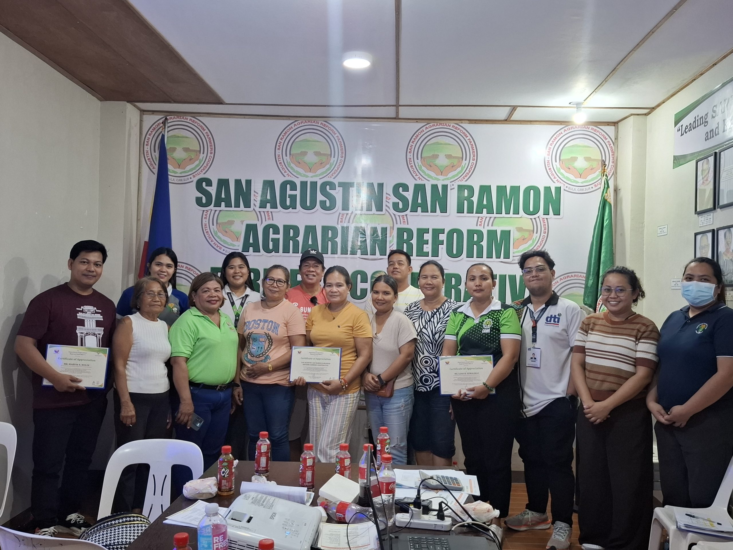 MPC, SARFC ADVANCE TO STEP 3 OF AGRO-ENTERPRISE CLUSTERING APPROACH