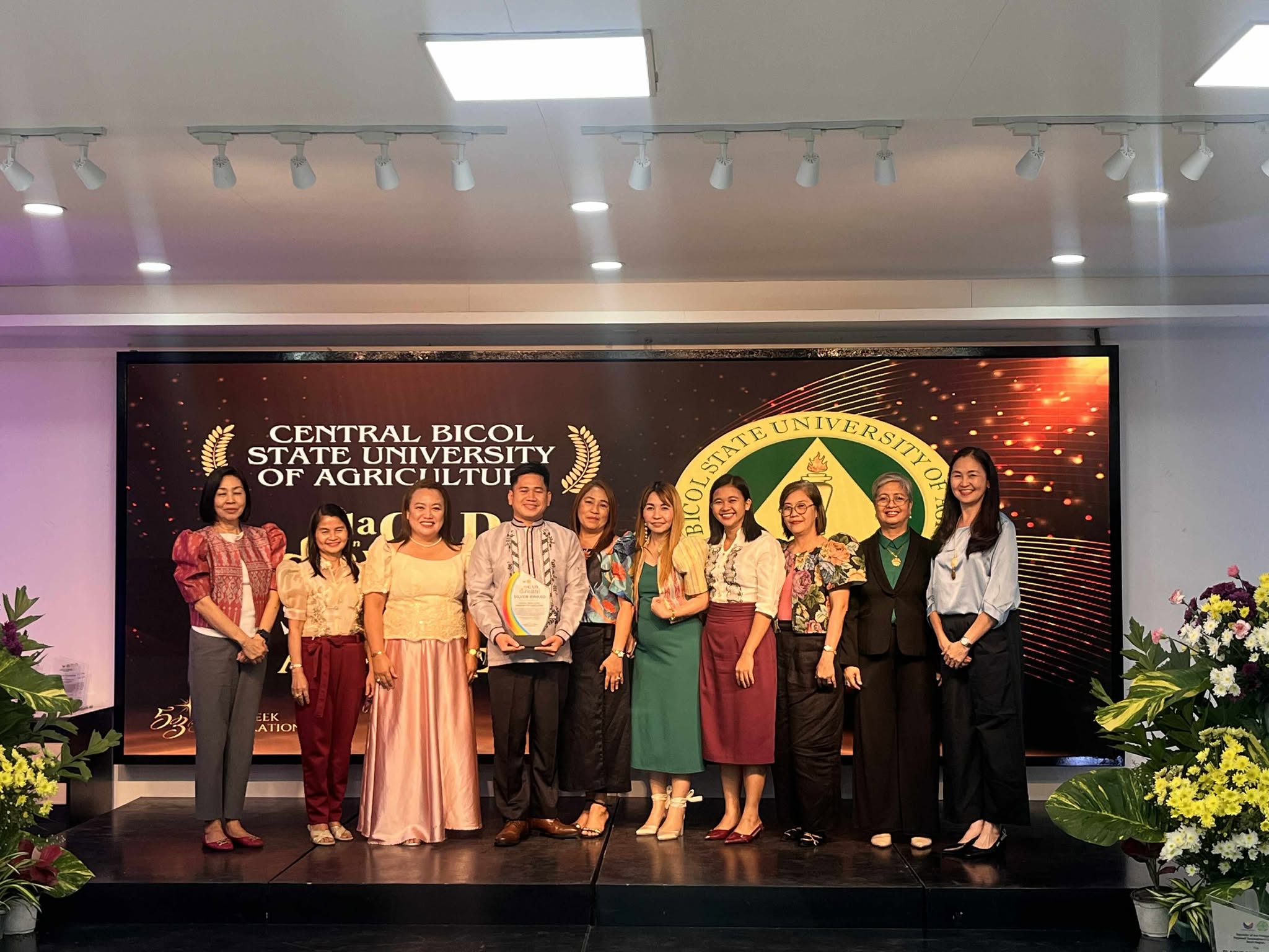 CBSUA CLINCHES SILVER AWARD IN 2025 RGADC AWARDS