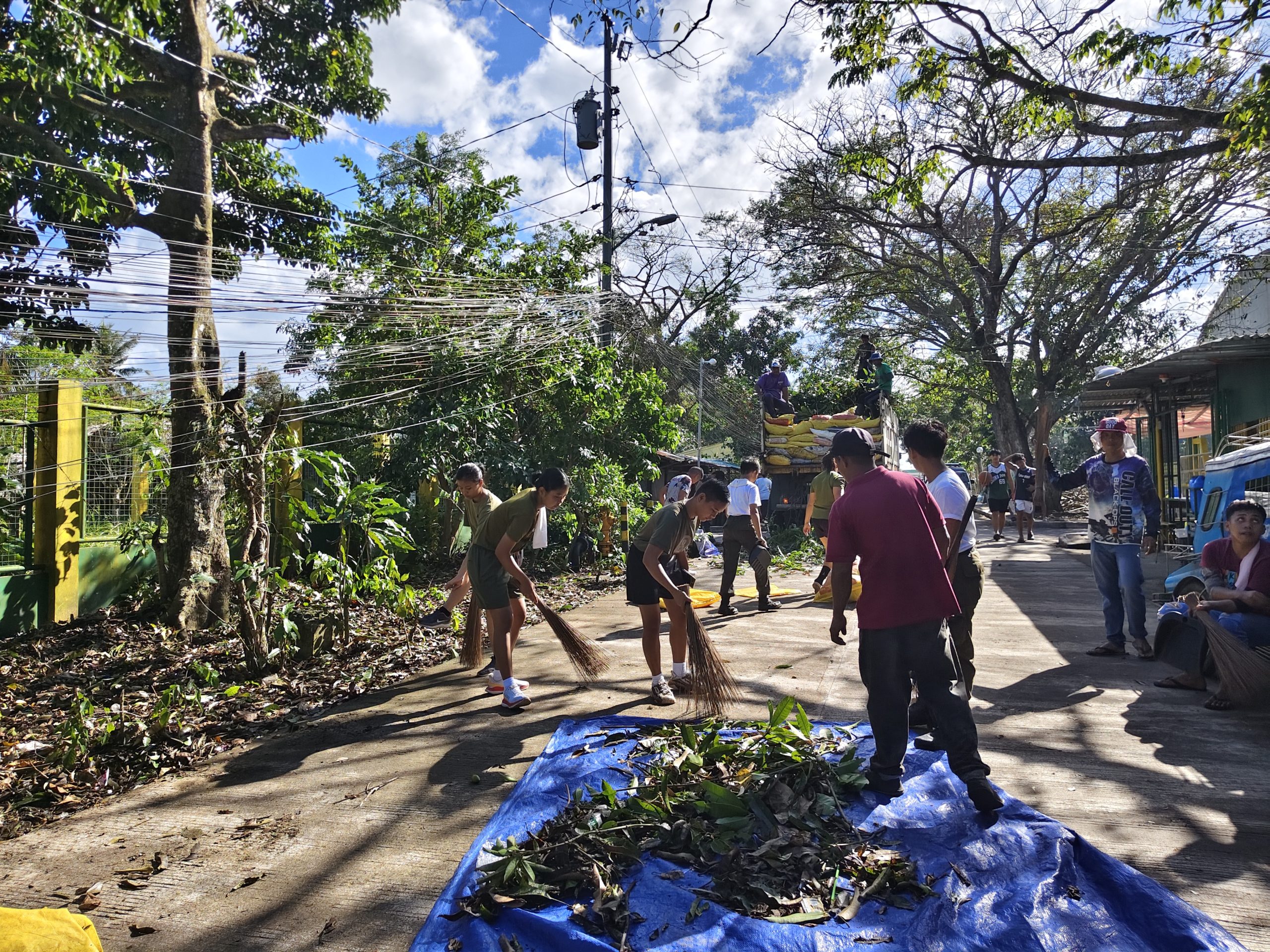 CBSUA-NSTP LEADS POST-TYPHOON UWAN CAMPUS CLEAN-UP, REHABILITATION ACTIVITY