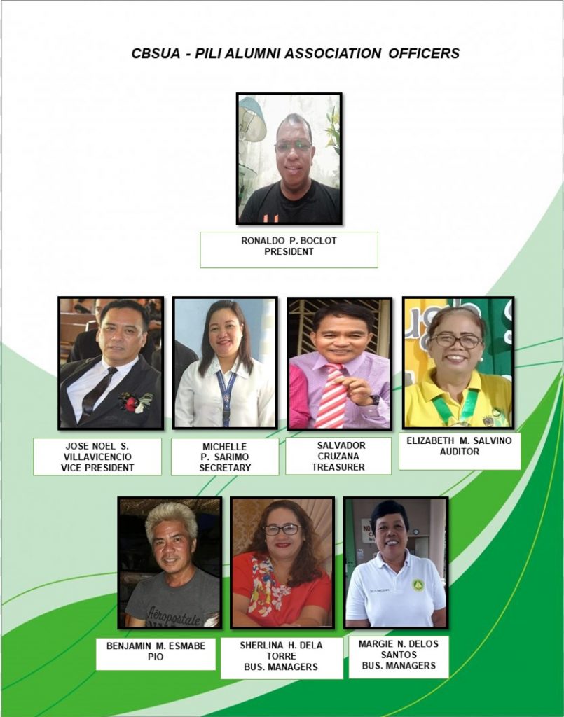 Alumni Coordinators and Alumni Association Officers CBSUA