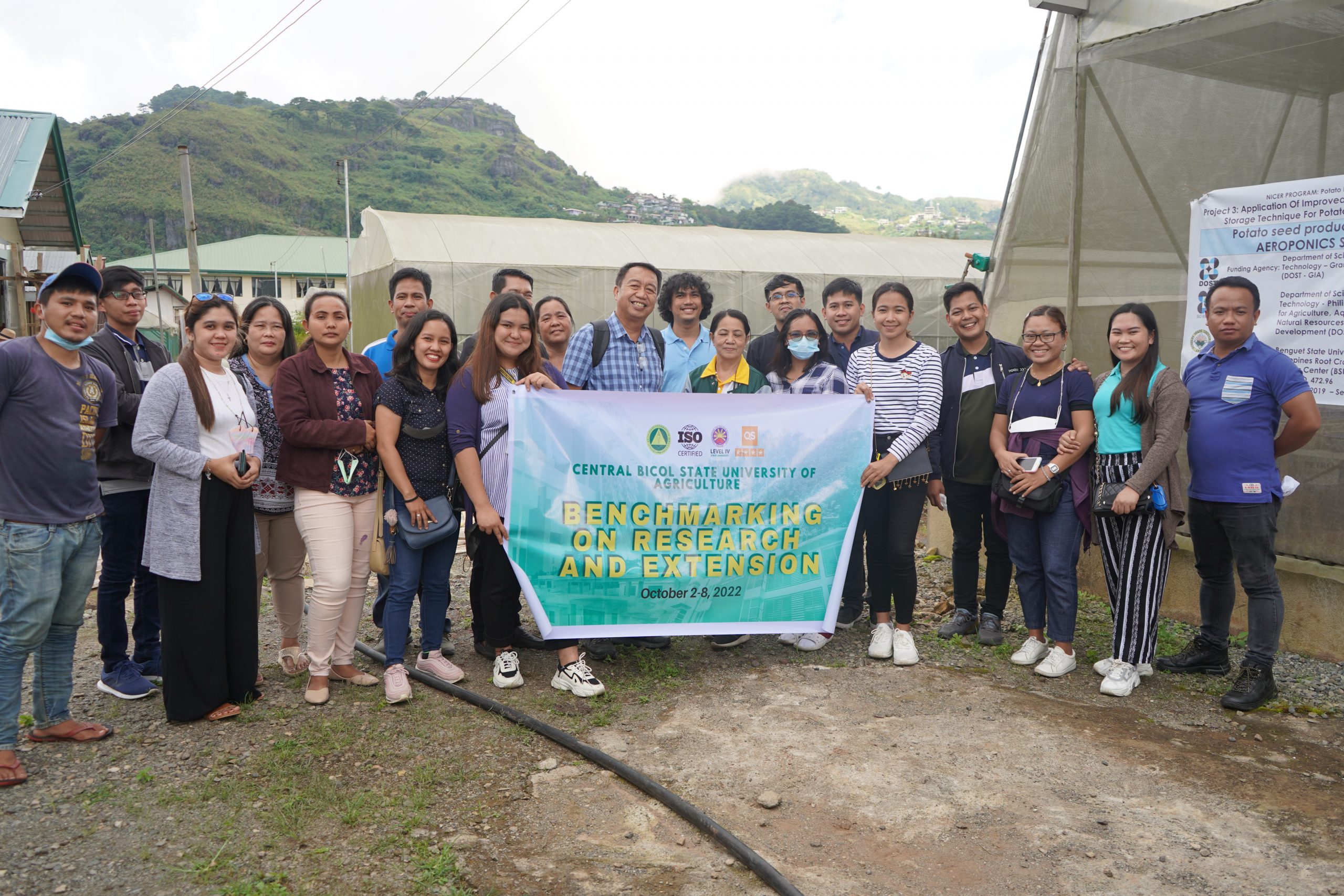 CBSUA RESEARCH, EXTENSION SERVICES DIVISIONS VISIT SUCs AND LSAs IN NORTH LUZON
