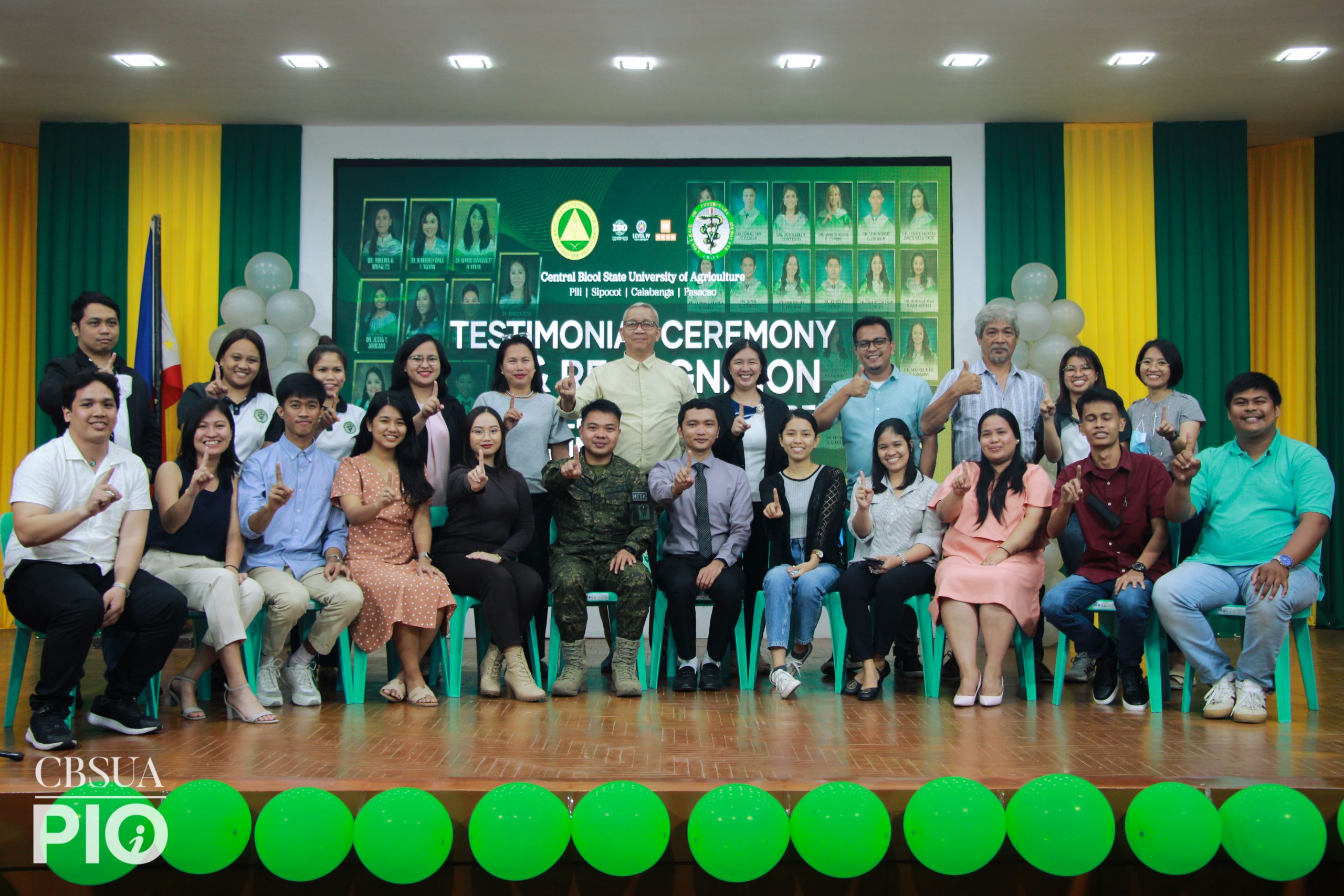NEWLY-LICENSED VETMED DOCTORS TOAST FOR SUCCESS IN TESTIMONIAL, RECOGNITION CEREMONY