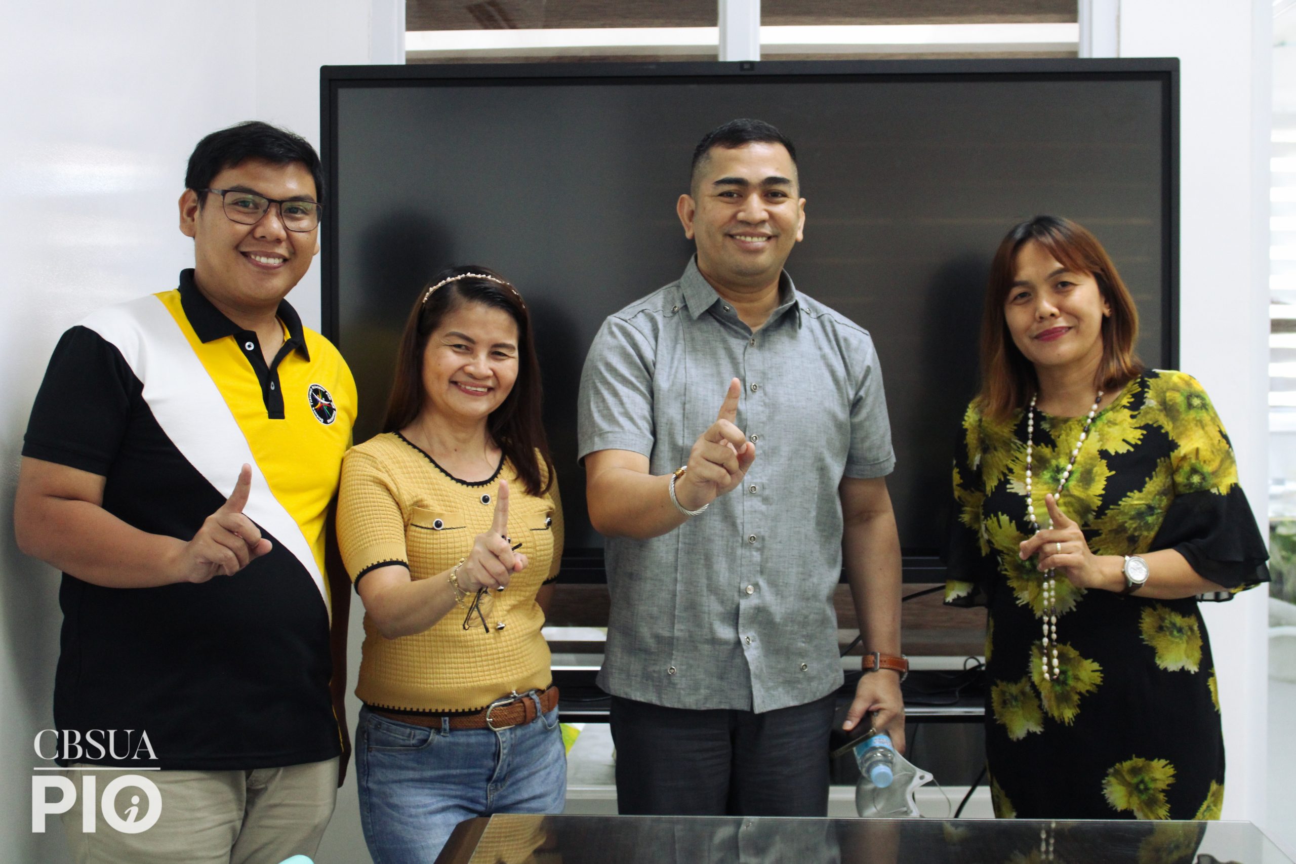 CDE WELCOMES DEAN OF THE UP COLLEGE OF EDUCATION, PAYS VISIT TO CBSUA VPs