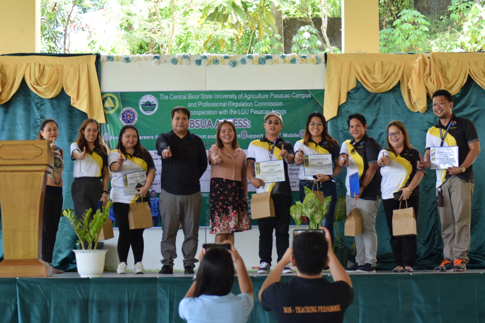 CBSUA PASACAO CAMPUS, PRC REGION V, LGU PASACAO COLLABORATE IN CBSUA ACCESS: ADVANCING CAREERS THROUGH CONVENIENT AND EFFICIENT SUPPORT OF PRC MOBILE SERVICE