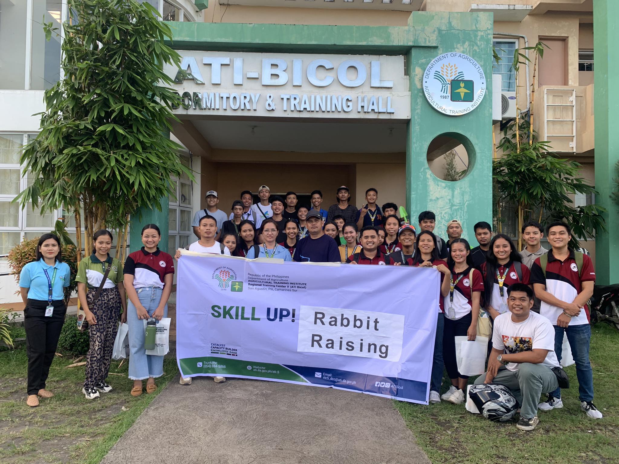 CANR TEAMS UP WITH ATI-BICOL FOR A SKILL-UP ACTIVITY