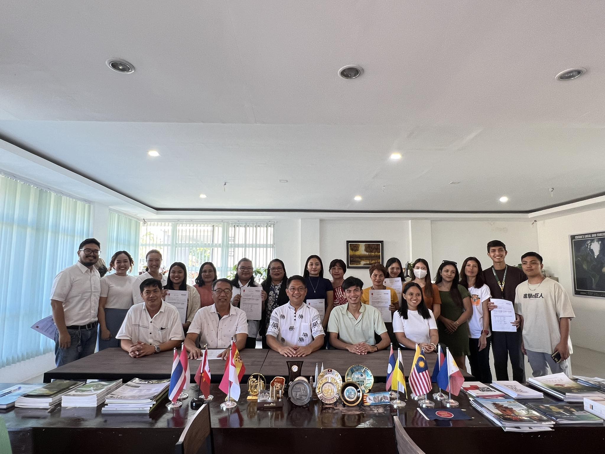 PREPARING FOR GLOBAL OPPORTUNITIES: NIP DELEGATES FROM CBSUA GEAR UP FOR BELGIUM PROGRAM