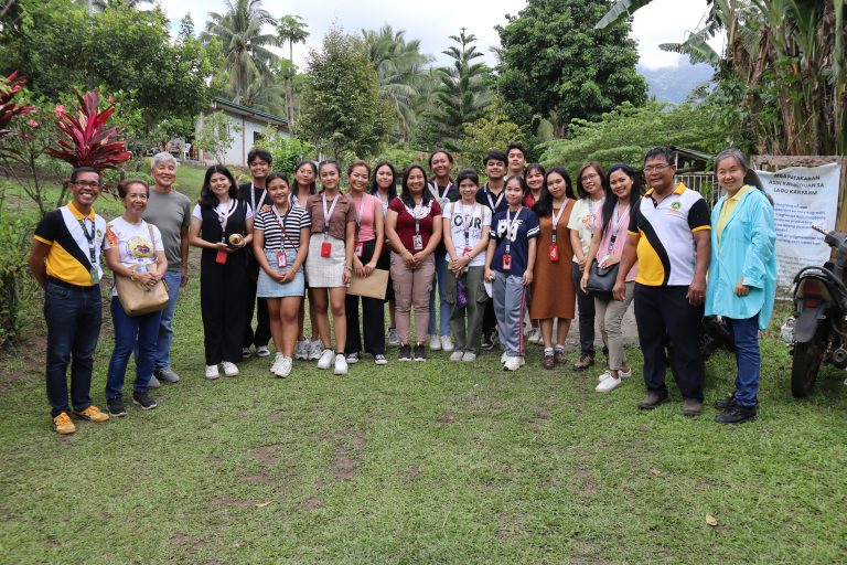 CBSUA RAC IMPARTS KNOWLEDGE ON STINGLESS BEEKEEPING  TO UNC SENIOR HIGH STUDENTS