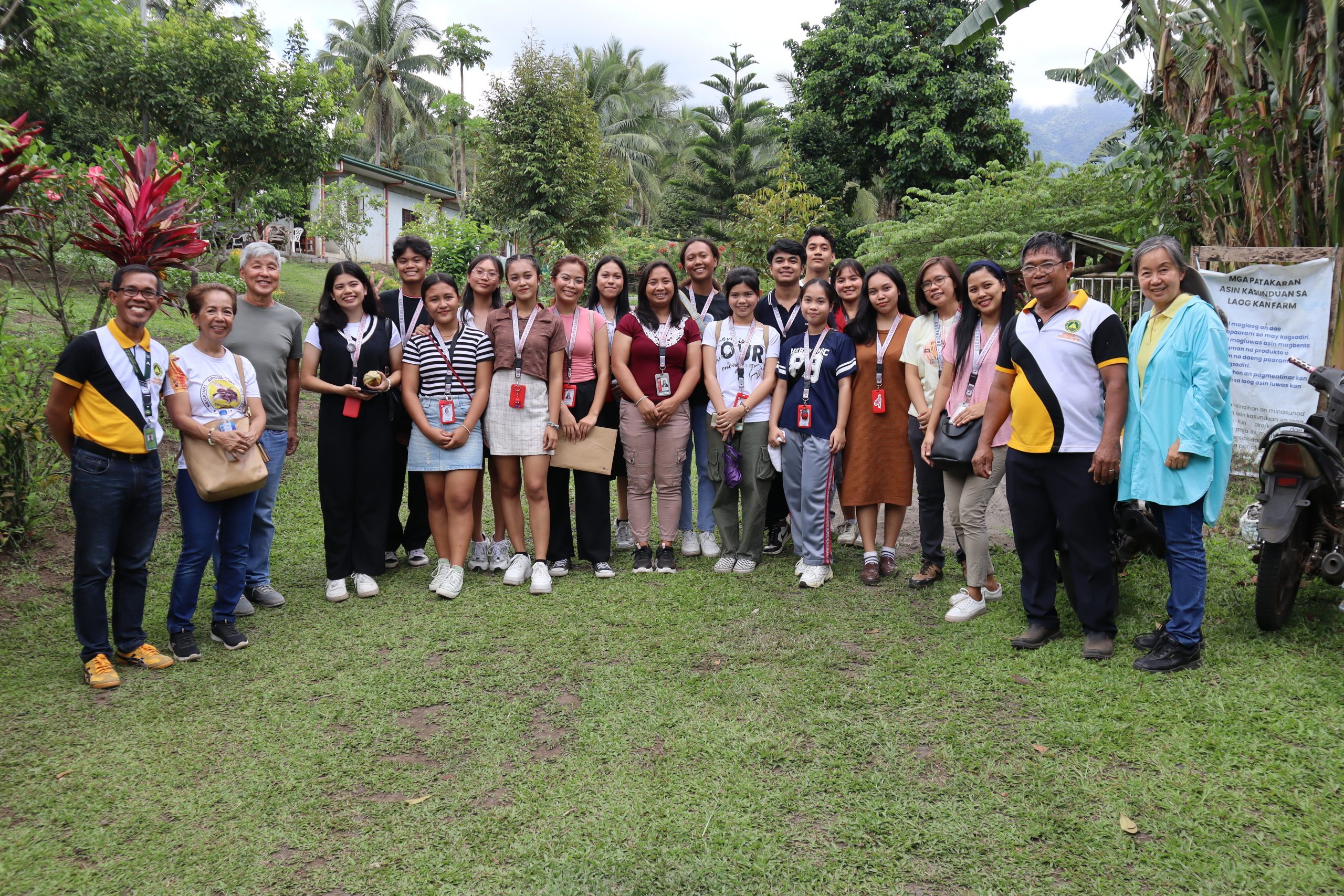 CBSUA RAC IMPARTS KNOWLEDGE ON STINGLESS BEEKEEPING  TO UNC SENIOR HIGH STUDENTS