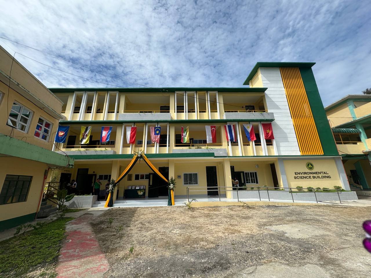 CBSUA PASACAO INAUGURATES NEW BSES BUILDING