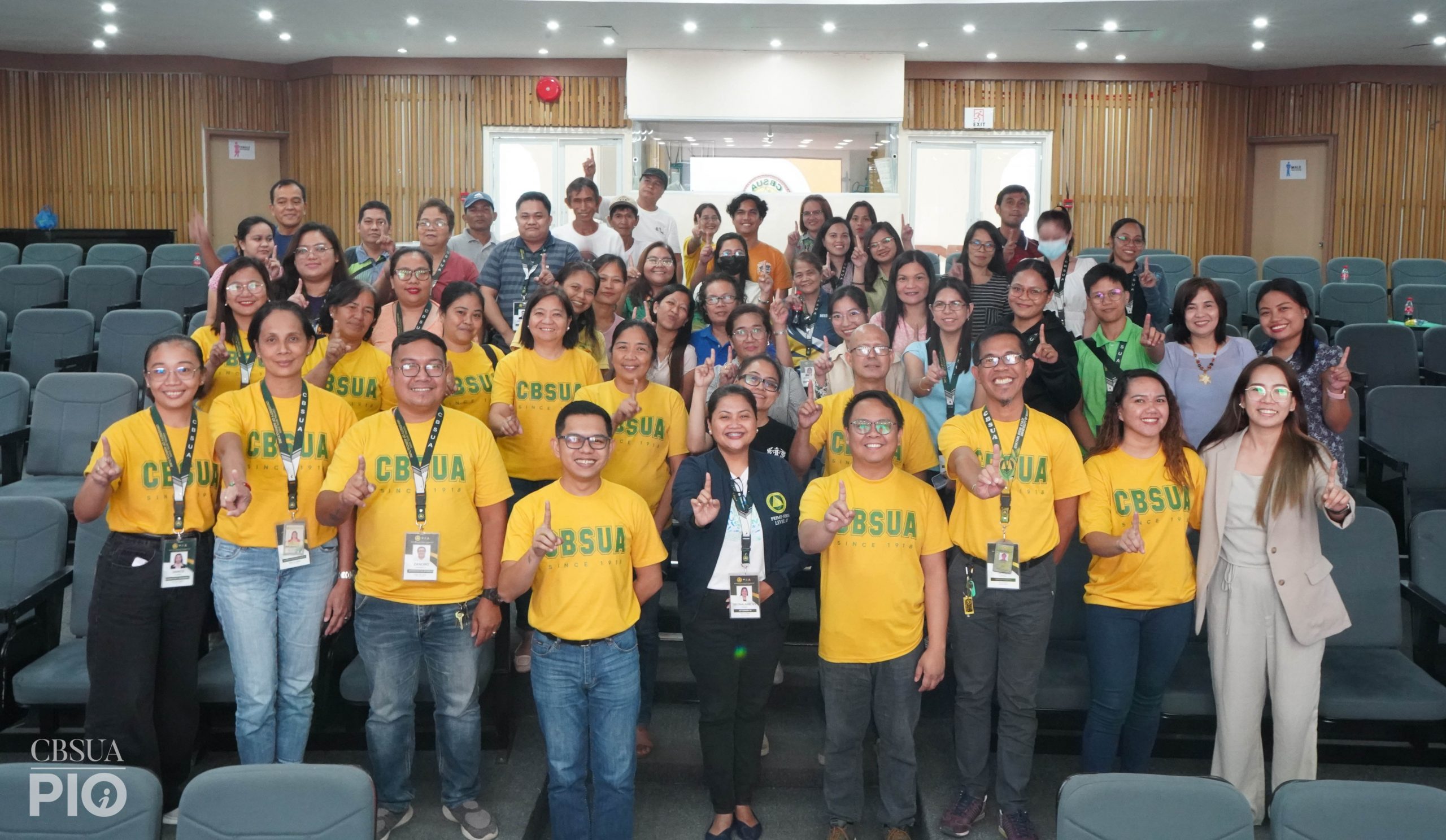 CBSUA-NTEA STRENGTHENS EMPLOYEE ENGAGEMENT THROUGH SUCCESSFUL CAMPUS HOPPING ORIENTATION