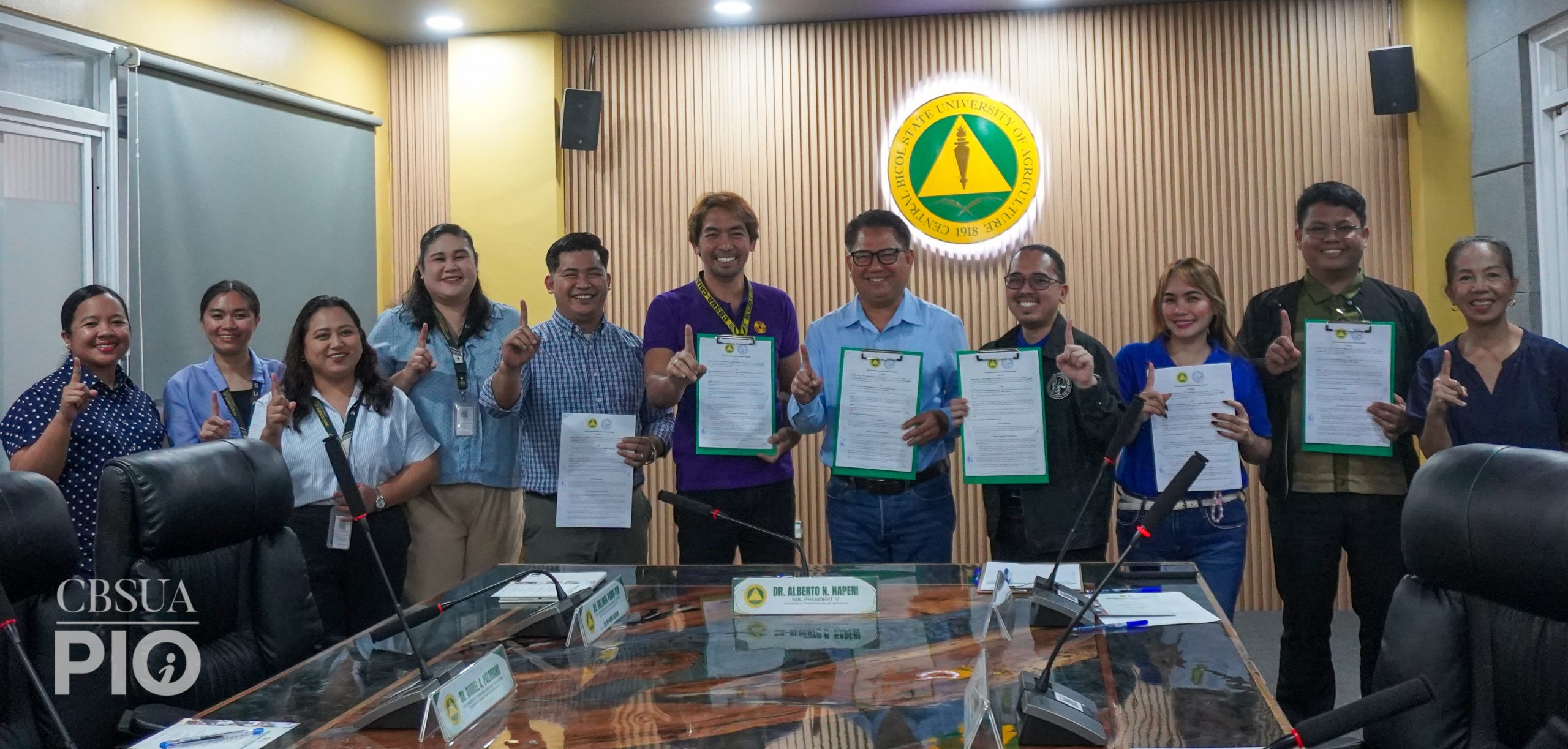 CBSUA, PSM BICOL FORMALIZE PARTNERSHIP THROUGH MOU SIGNING