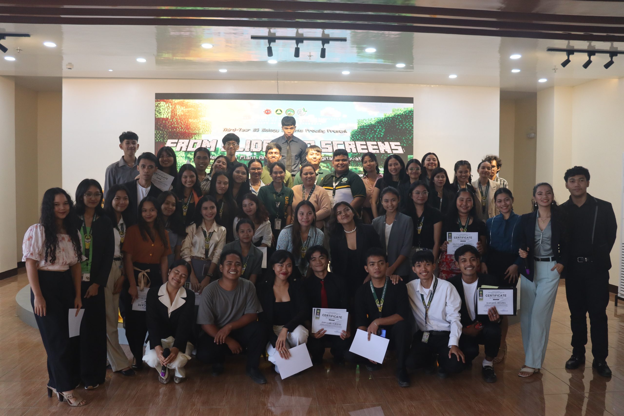 CBSUA BIOLOGY MAJORS BRIDGE TRADITION, TECHNOLOGY IN PLANT MORPHOANATOMY CULMINATING ACTIVITY