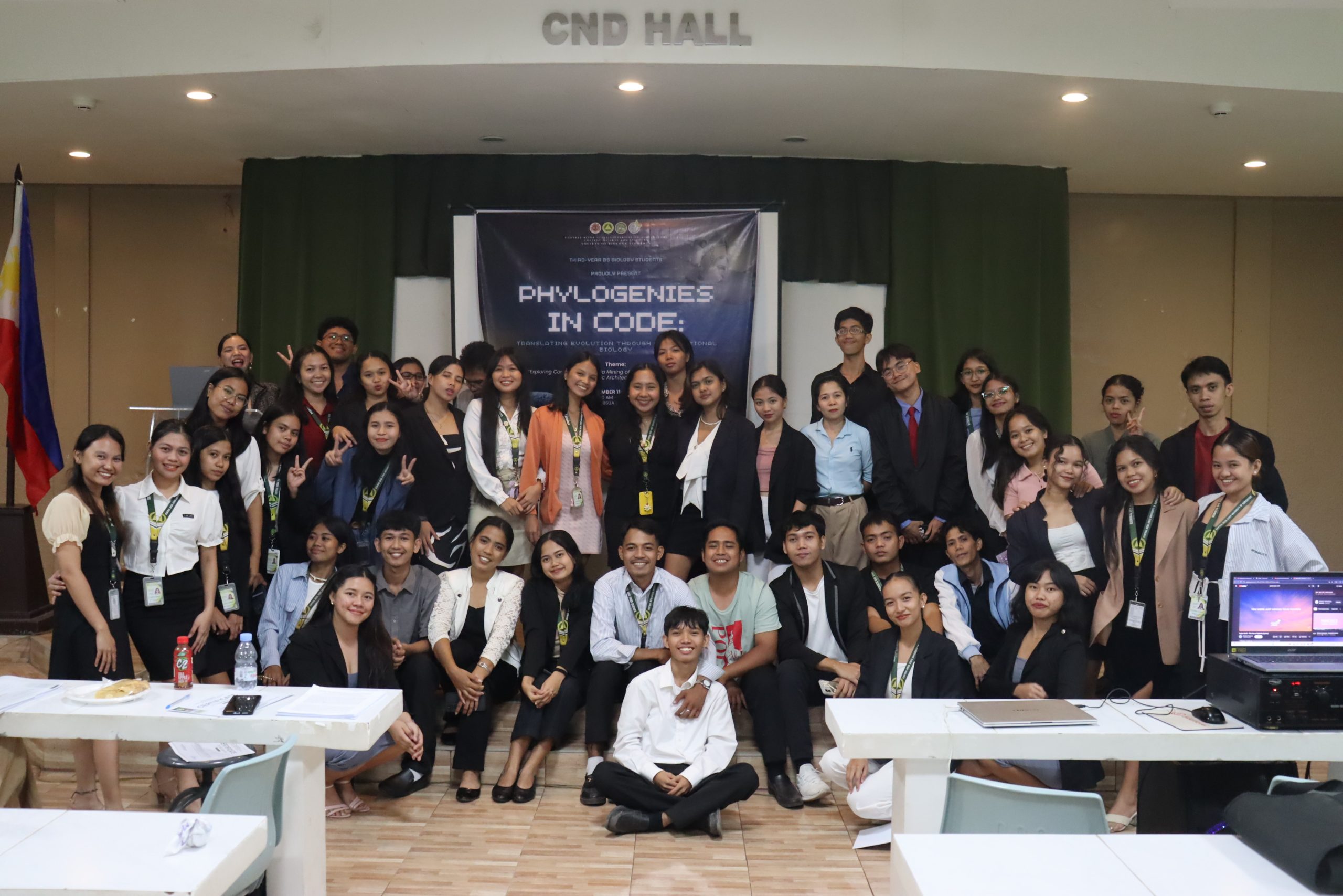 CBSUA BIOLOGY STUDENTS SHOWCASE BIOINFORMATICS EXPERTISE IN CULMINATING ACTIVITY