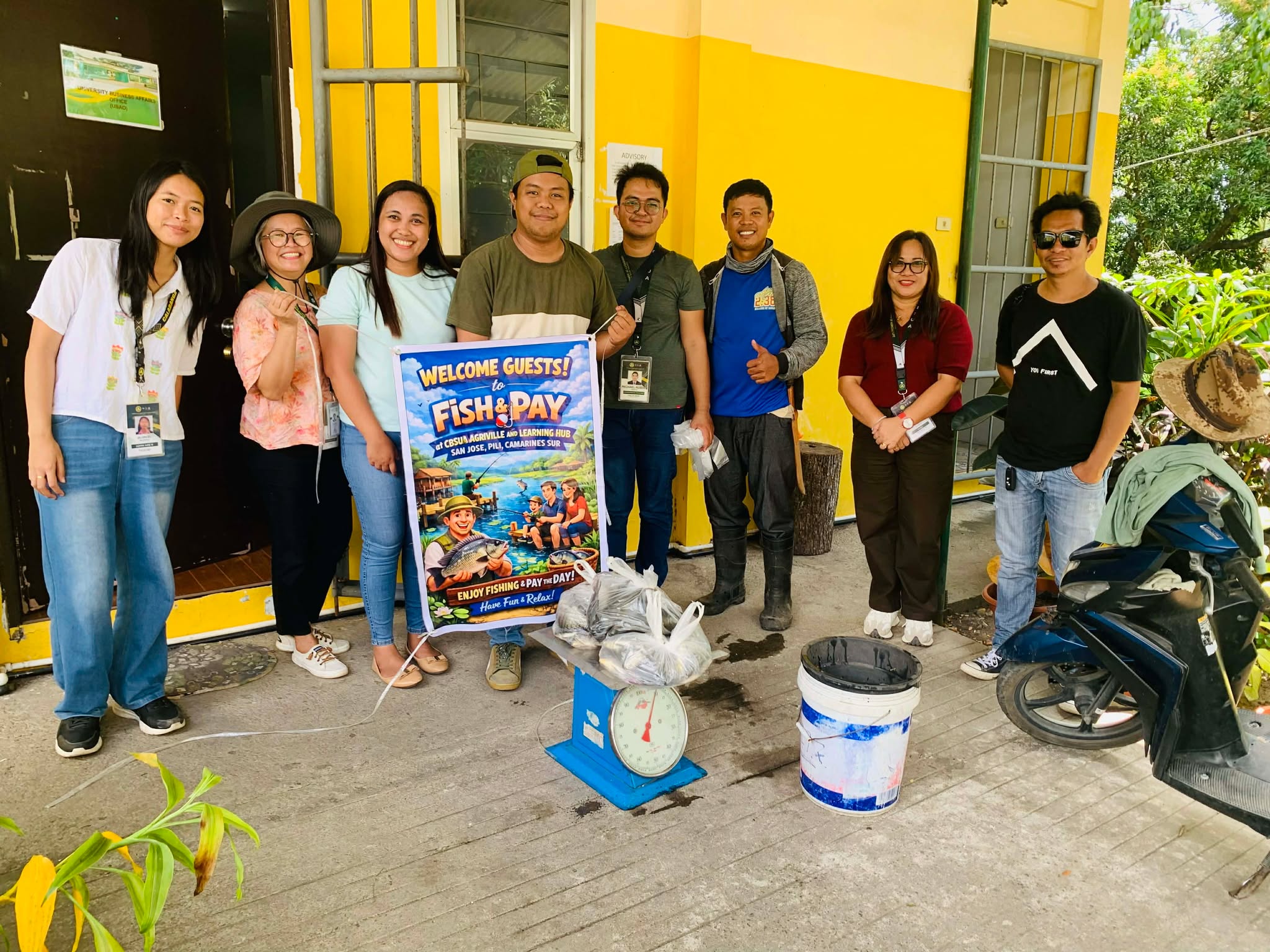 CBSUA HOOKS FUN WITH ‘FISH AND PAY’ ACTIVITY